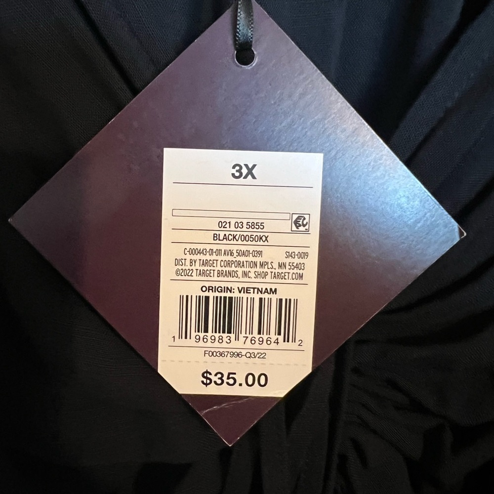 Ava & Viv Black Maxi Dress - Picture 3 of 6